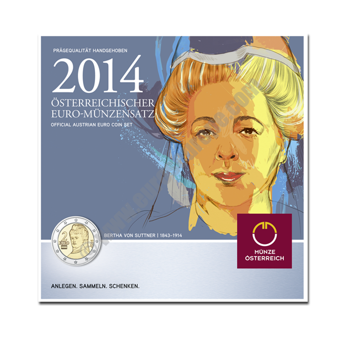 Austria 2014 Basic Bertha Von Suttner