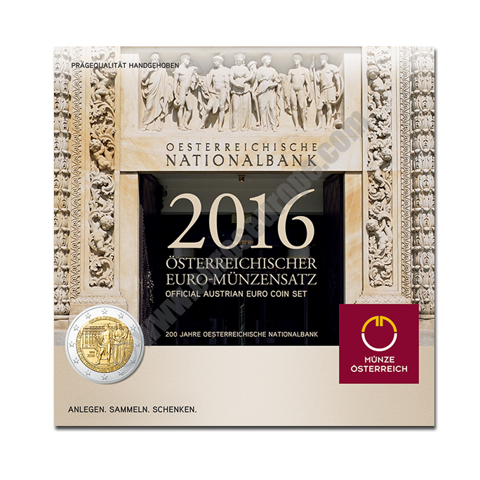 Austria 2016 Basic 200 years of Oesterreichische Nationalbank