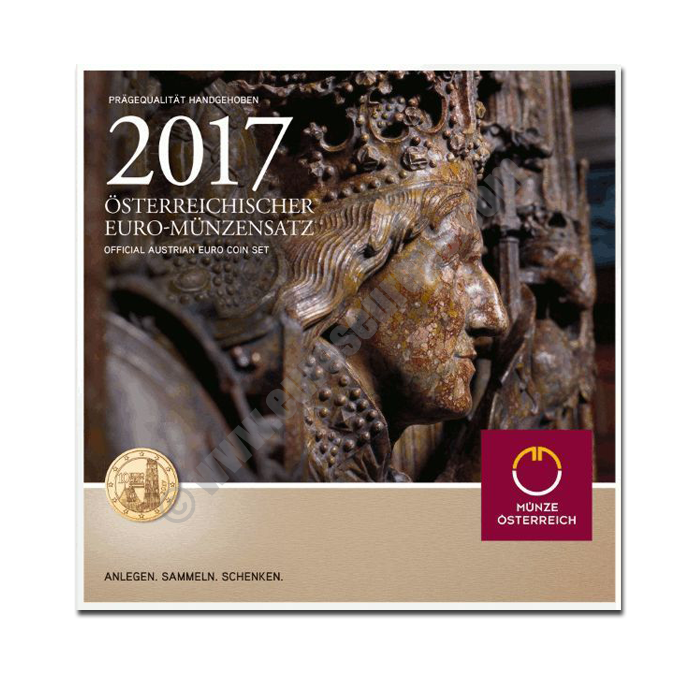Austria 2017 Basic 500 years since the completion of the tomb of Holy Roman Emperor Friedrich III (1415–1493)