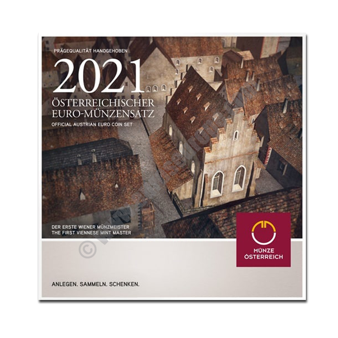 Austria 2021 Basic Shlom, the first master of the Vienna Mint