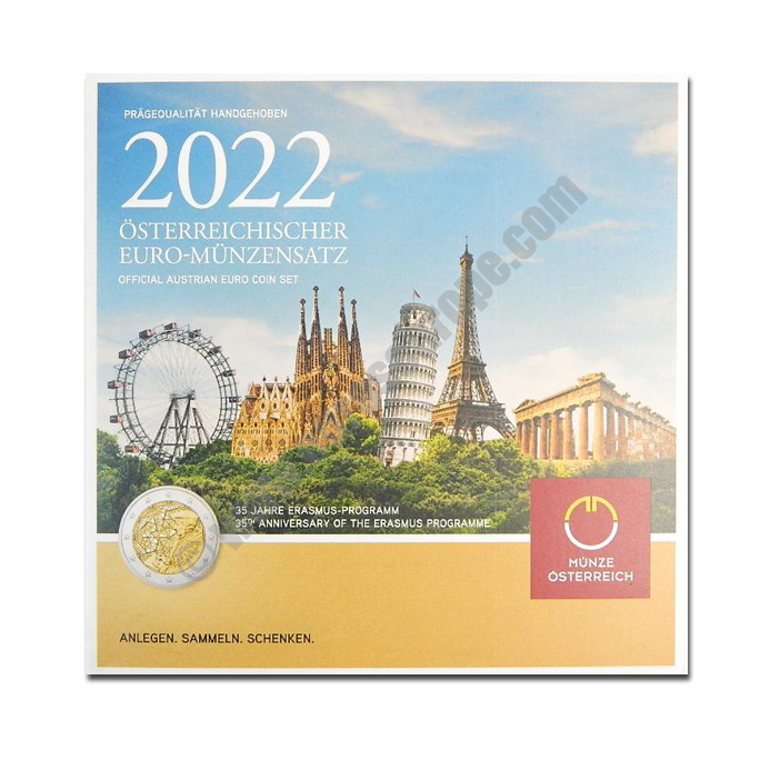 Austria 2022 Basic 35 years of the Erasmus programme