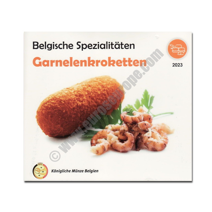 Belgium 2023 World Money Fair Belgian specialty Shrimp croquettes