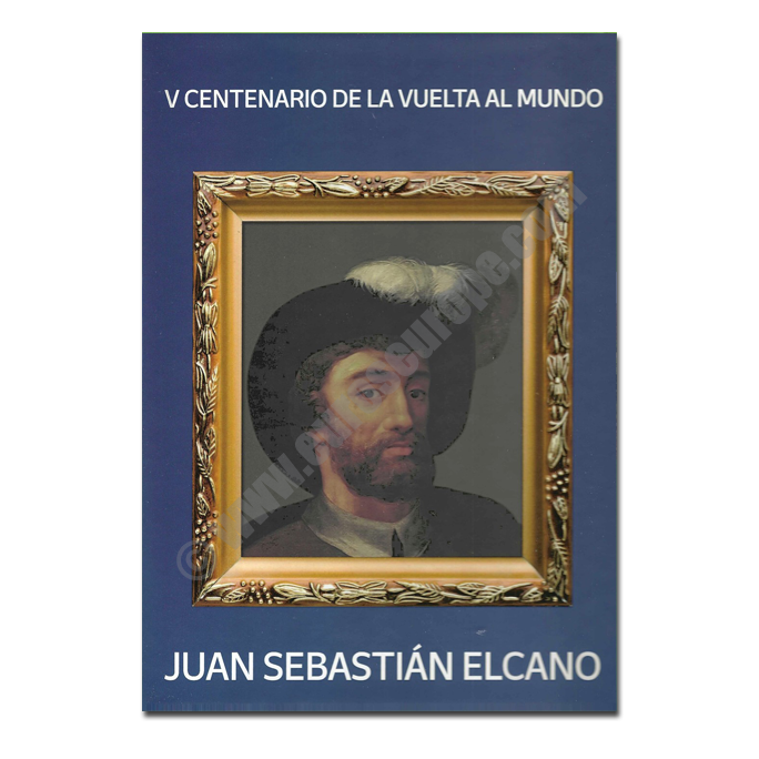 Spain 2022 Coin and stamp 500 years since the completion of the first circumnavigation