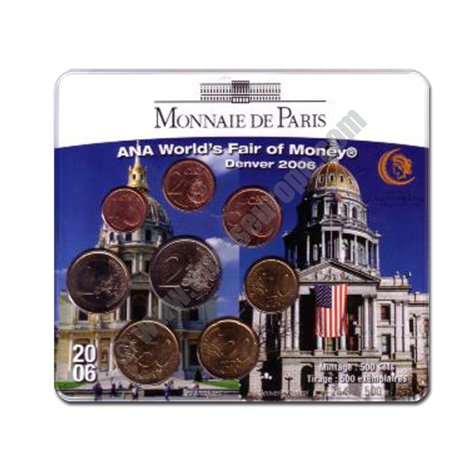 France 2006 Commemorative ANA World Fair of Money Denver