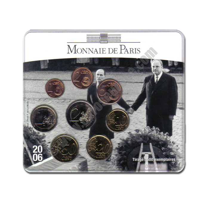 France 2006 Commemorative Mitterrand - Khol