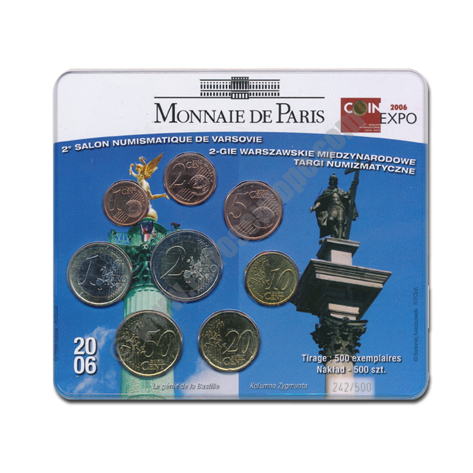 France 2006 Commemorative 2nd Numismatic Coin Expo Warsaw