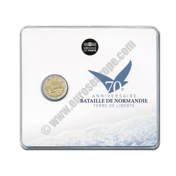 France 2014 2 euros 70 Years since D-Day