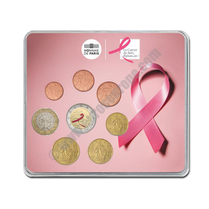 France 2017 Commemorative The Fight Against Cancer