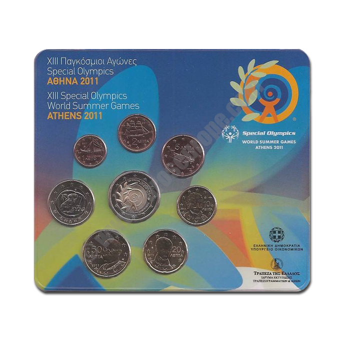 Greece 2011 Commemorative Organization of World Games SPECIAL OLYMPICS - ATHENS 2011
