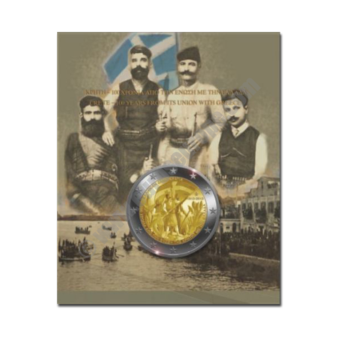 Greece 2013 2 euros 100th Anniversary of the union of Crete with Greece