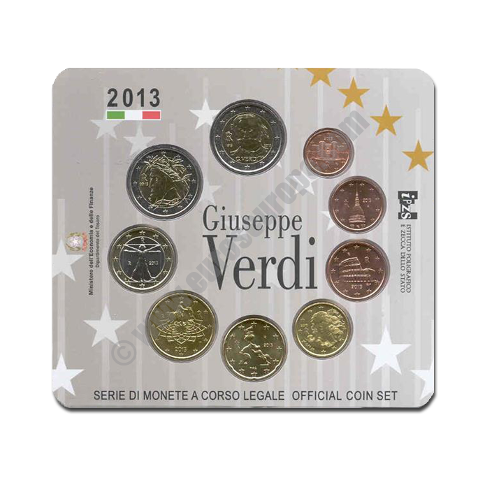 Italy 2013 Basic 200th Anniversary of the birth of Giuseppe Verdi