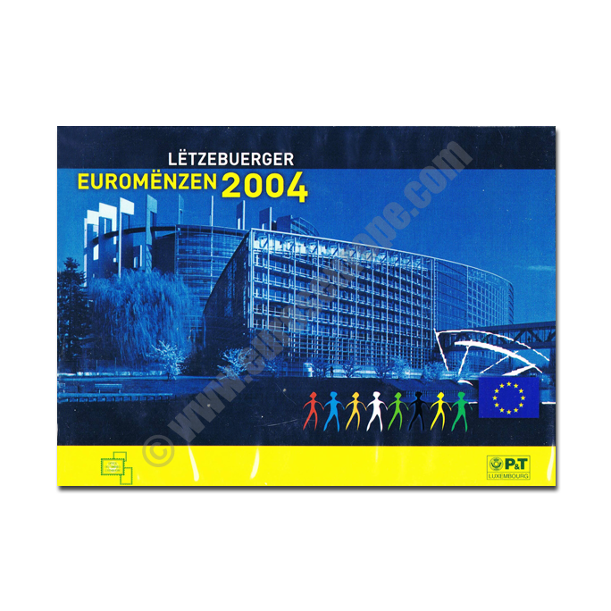 Luxembourg 2004 Coin and stamp European parliament elections
