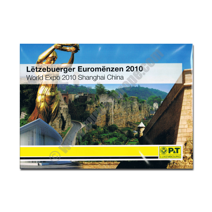 Luxembourg 2010 Coin and stamp World Expo 2010 Shanghai China