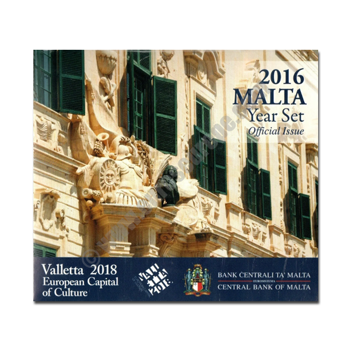 Malta 2016 Commemorative Valletta 2018. European Capital of Culture