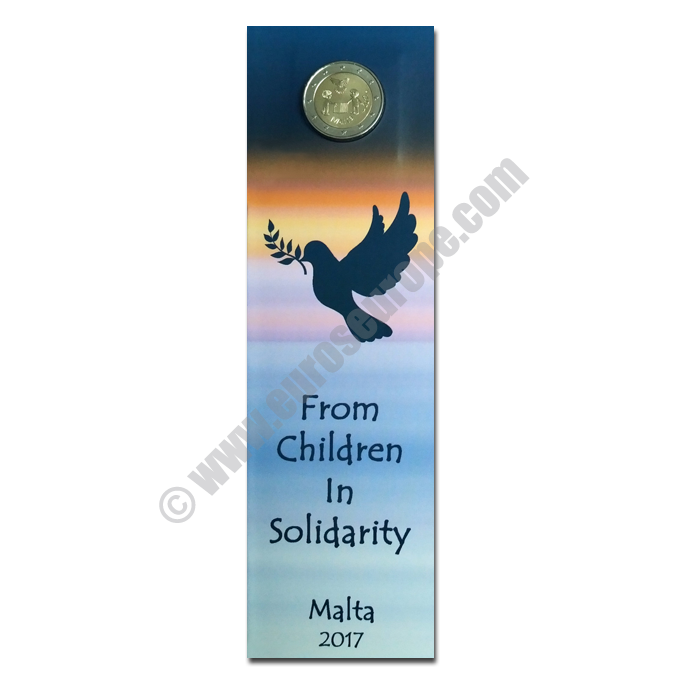 Malta 2017 Bookmark Solidarity and peace