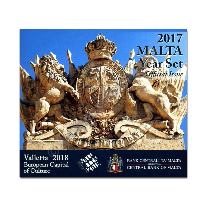 Malta 2017 Commemorative Valletta 2018. European Capital of Culture
