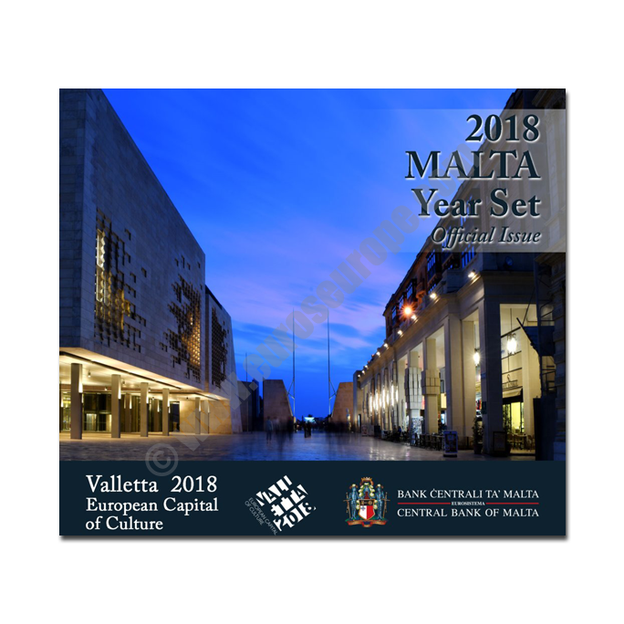Malta 2018 Commemorative Valletta 2018. European Capital of Culture