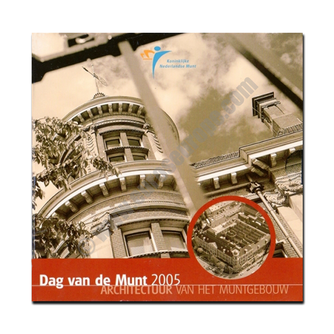 Netherlands 2005 Day of the mint Architecture of the Mint building
