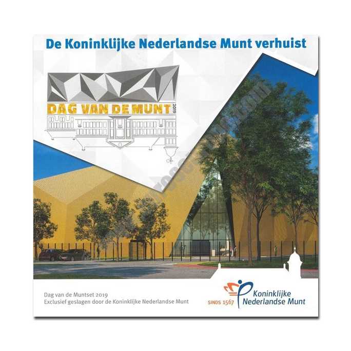 Netherlands 2019 Day of the mint The Royal Dutch Mint new building