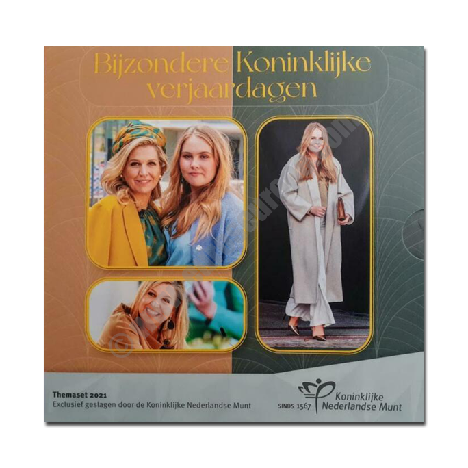 Netherlands 2021 Themaset Special Royal Birthdays