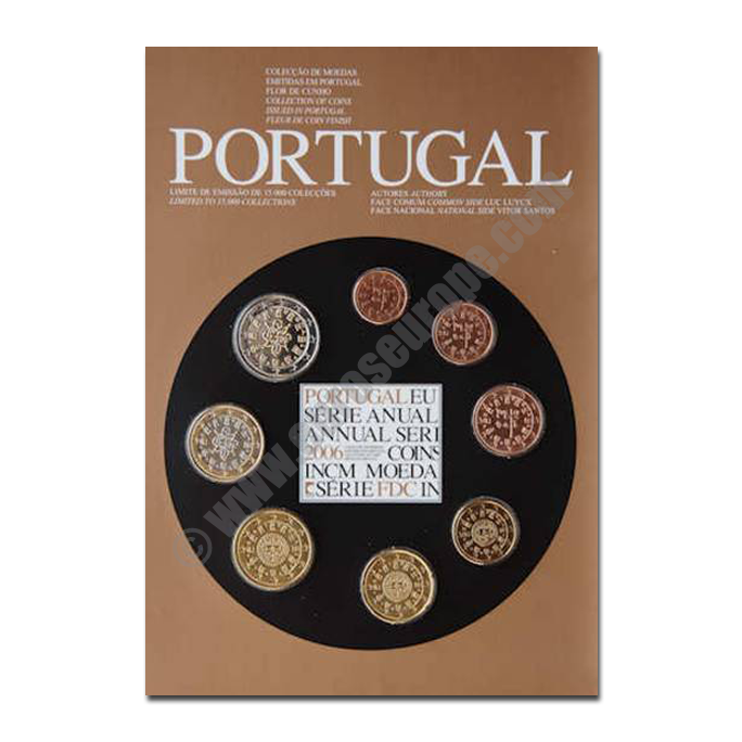 Portugal 2006 First day coin 