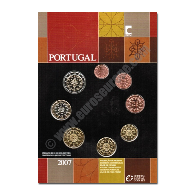 Portugal 2007 First day coin 