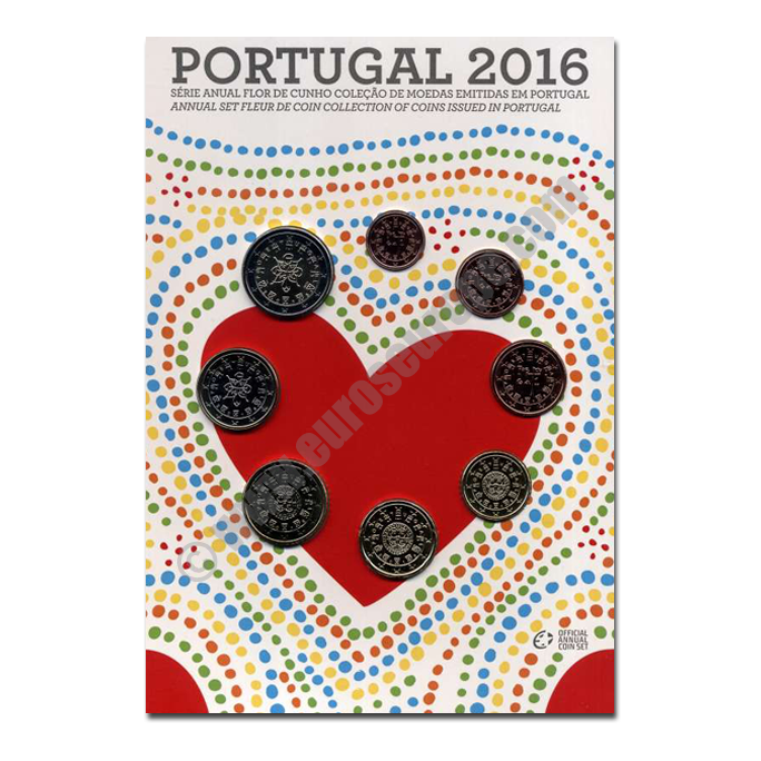 Portugal 2016 First day coin 