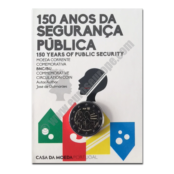 Portugal 2017 2 euros 150 Years of Public Security (PSP)