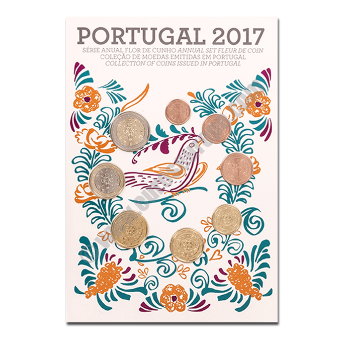 Portugal 2017 First day coin 