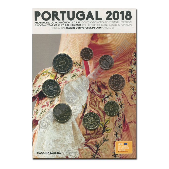 Portugal 2018 First day coin 