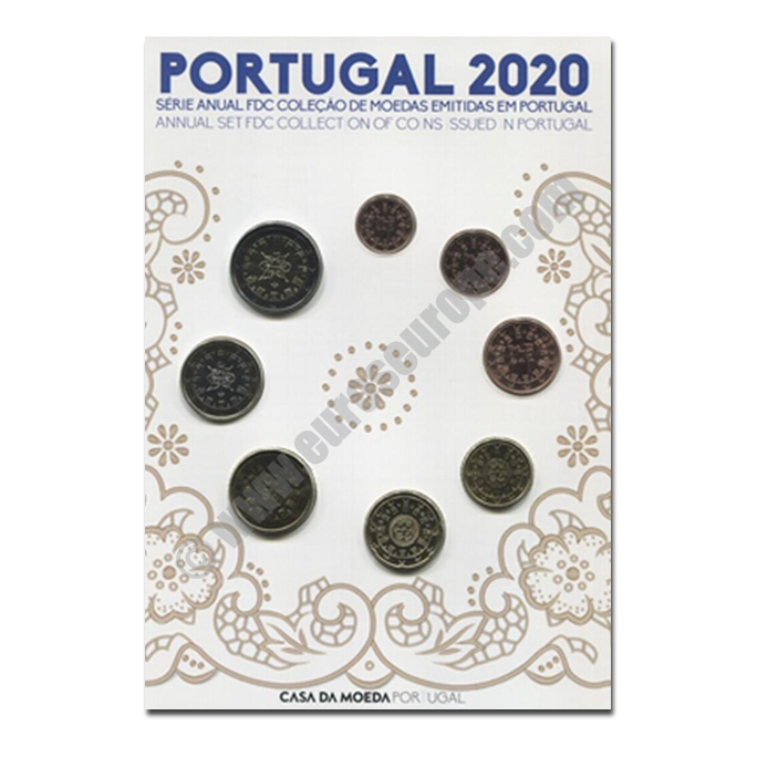 Portugal 2020 First day coin 