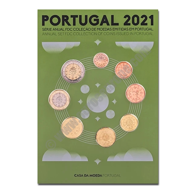 Portugal 2021 First day coin 