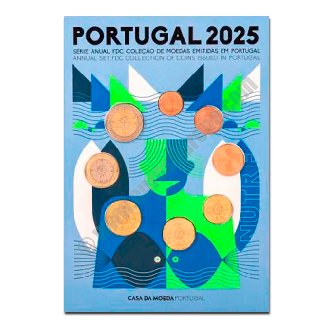 Portugal 2025 First day coin 