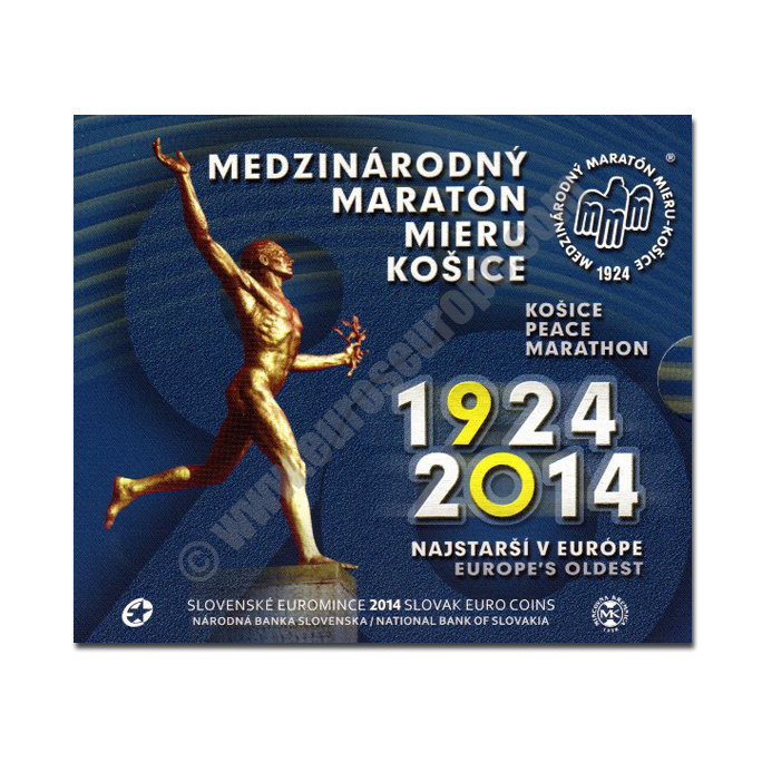 Slovakia 2014 Commemorative 90th anniversary of the Europe's oldest marathon