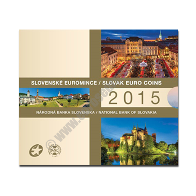 Slovakia 2015 Basic Slovak euro coins
