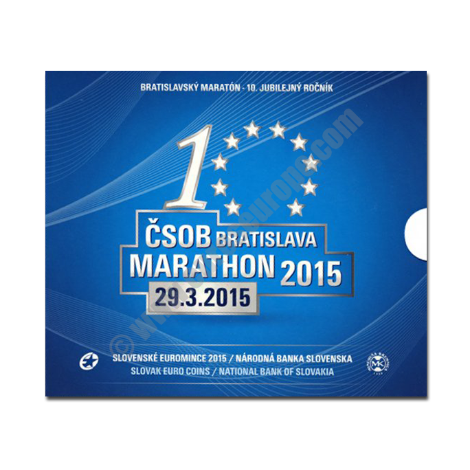 Slovakia 2015 Commemorative 10th edition od the Bratislava marathon