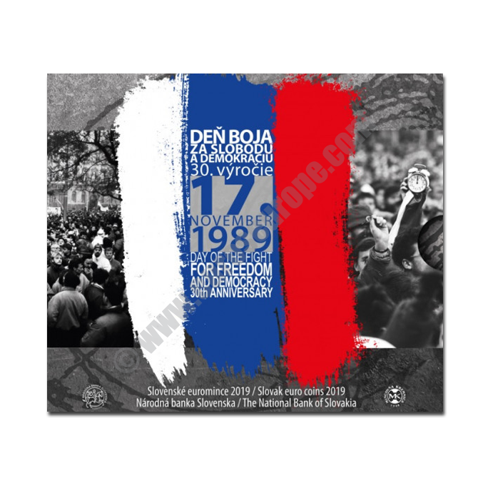 Slovakia 2019 Commemorative 30th anniversary of the day of the fight for freedom and democracy