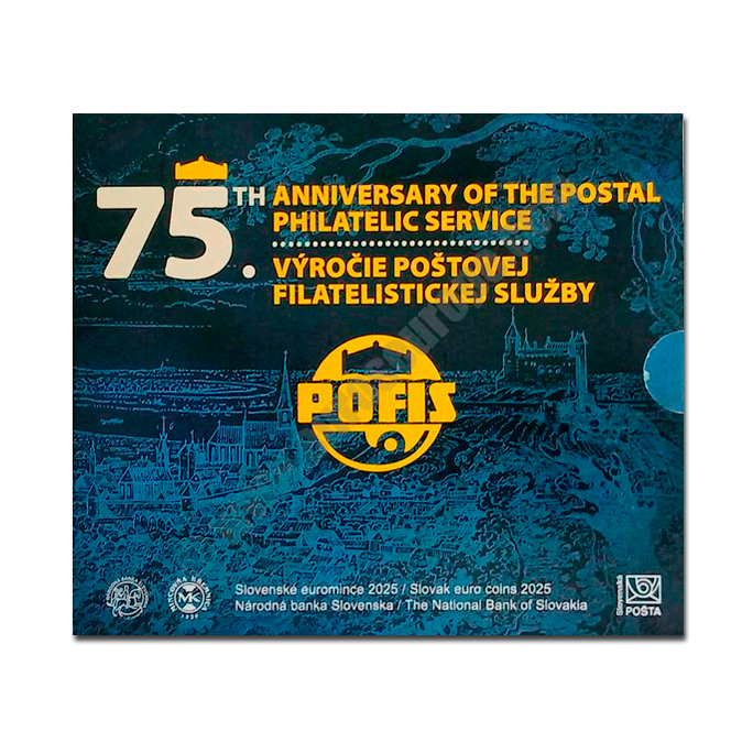 Slovakia 2025 Commemorative 75th Anniversary of the Postal Philatelic Service