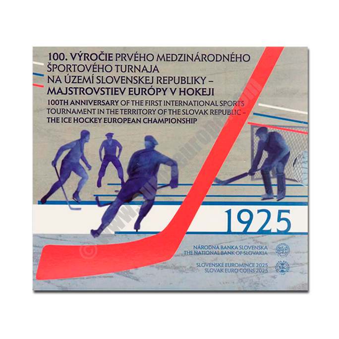 Slovakia 2025 Commemorative 100th anniversary of the first international sports tournament in Slovakia