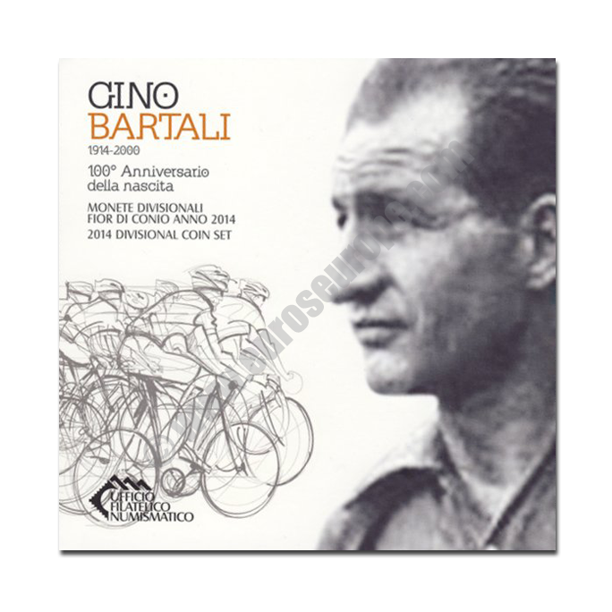 San Marino 2014 Commemorative 100th anniversary of the birth of GIno Bartali