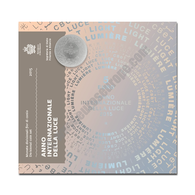 San Marino 2015 Commemorative International year of light