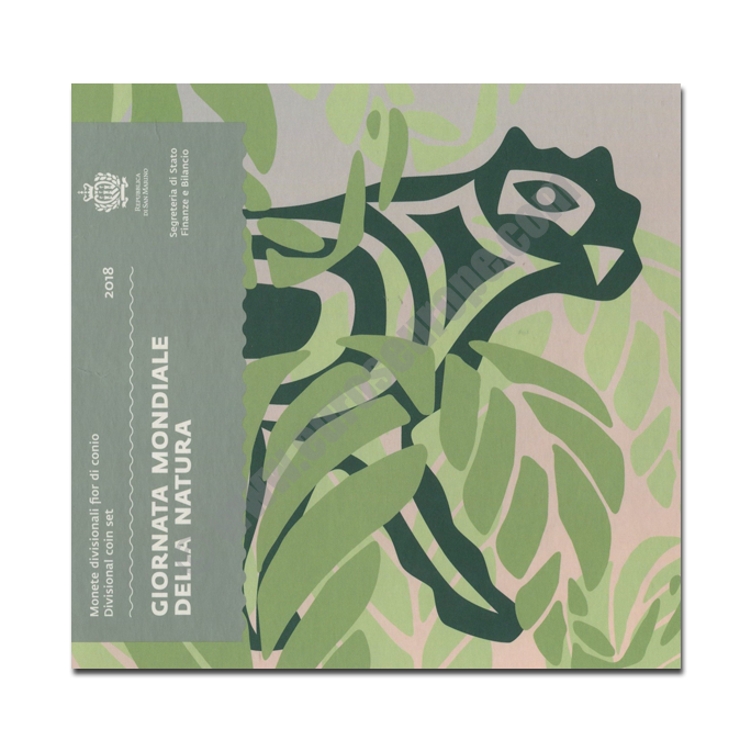 San Marino 2018 Commemorative World Nature Day