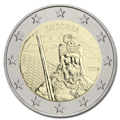 Andorra - 2 euros commemorative 2022 (The legend of Charlemagne)