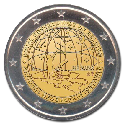 Belgium 2 euros commemorative 2026