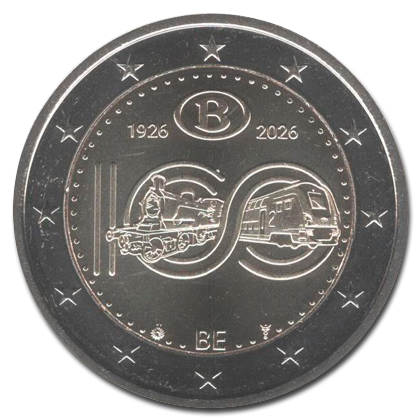 Belgium 2 euros commemorative 2026