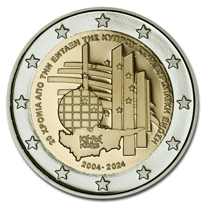 Cyprus - 2 euros commemorative 2024 (Twenty years of EU accession)