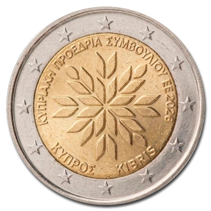 Cyprus 2 euros commemorative - 2026 - Presidency of the Council of the European Union