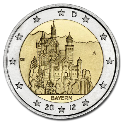 Germany 2 euros commemorative - 2012 - Bayern