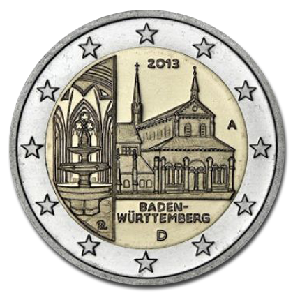 Germany 2 euros commemorative - 2013 - Baden