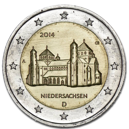 Germany 2 euros commemorative - 2014 - Lower Saxony